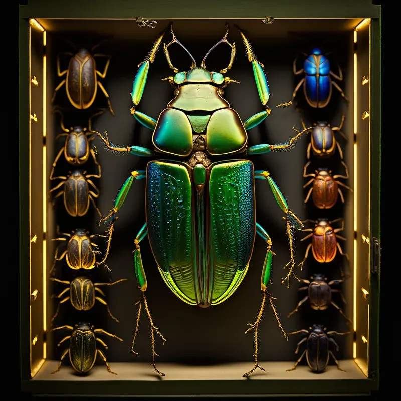 Vintage Insect Specimen Drawers