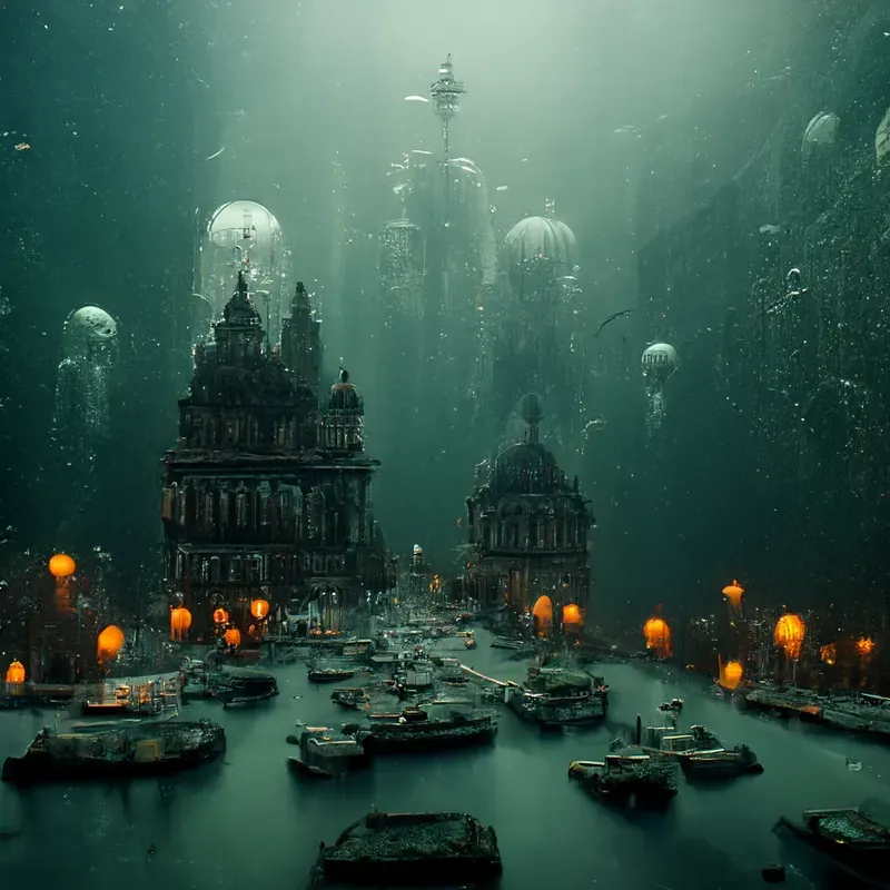 Futuristic Lovecraftian Cities