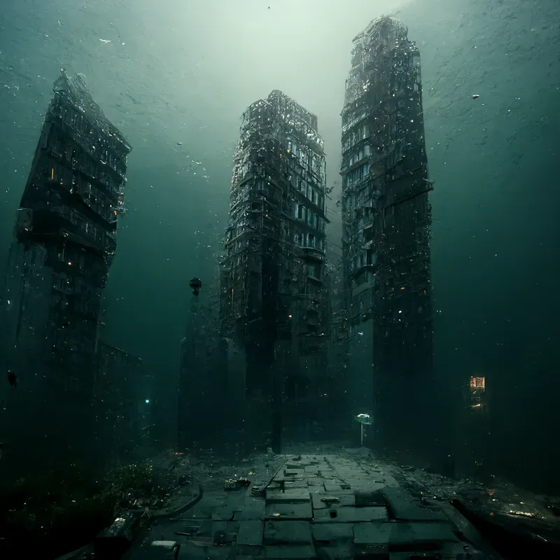 Futuristic Lovecraftian Cities