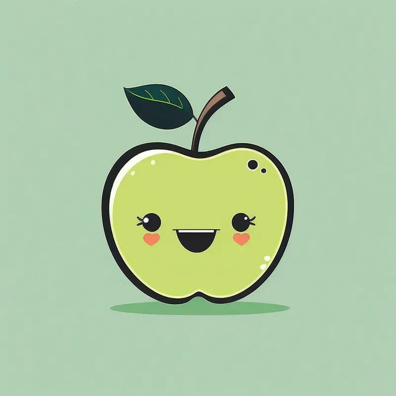 Kawaii Food Illustrations