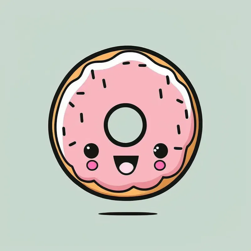 Kawaii Food Illustrations