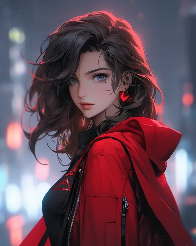 Cyberpunk Style Anime Characters