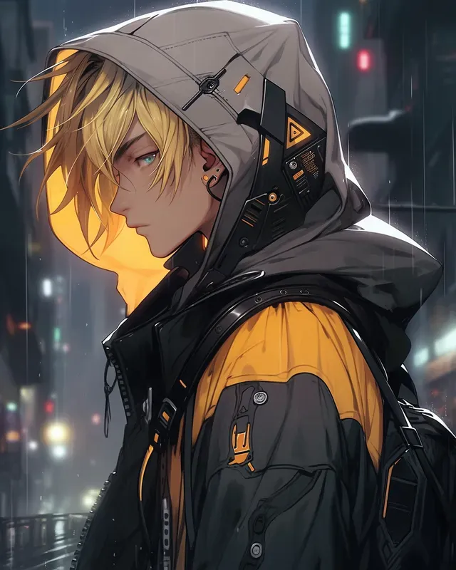 Cyberpunk Style Anime Characters