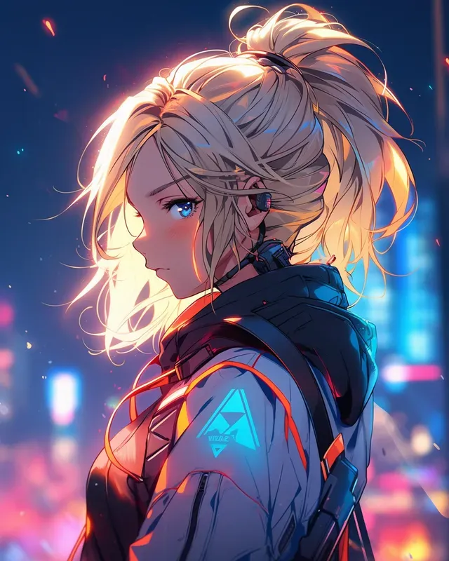 Cyberpunk Style Anime Characters