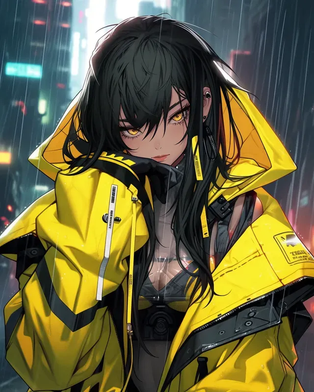 Cyberpunk Style Anime Characters