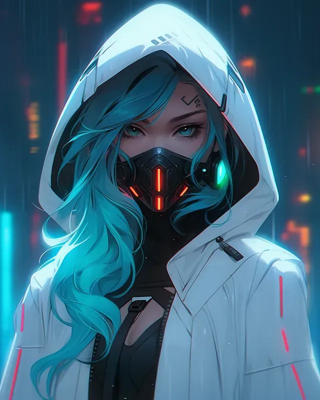 Cyberpunk Style Anime Characters