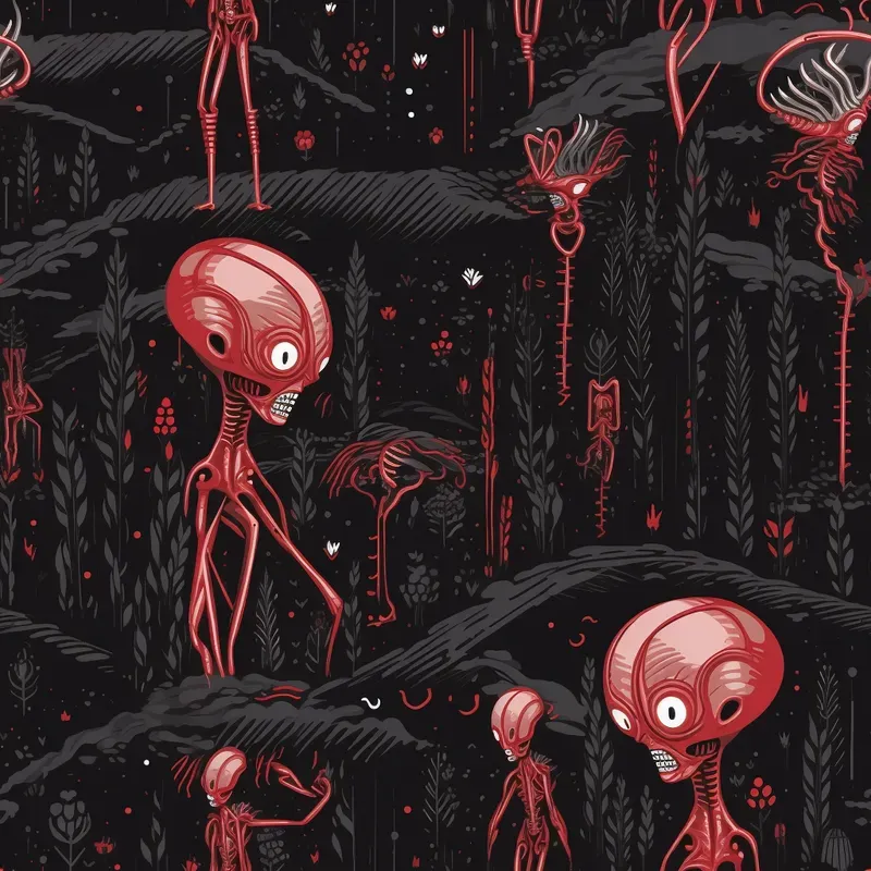 Gothic Style Seamless Patterns