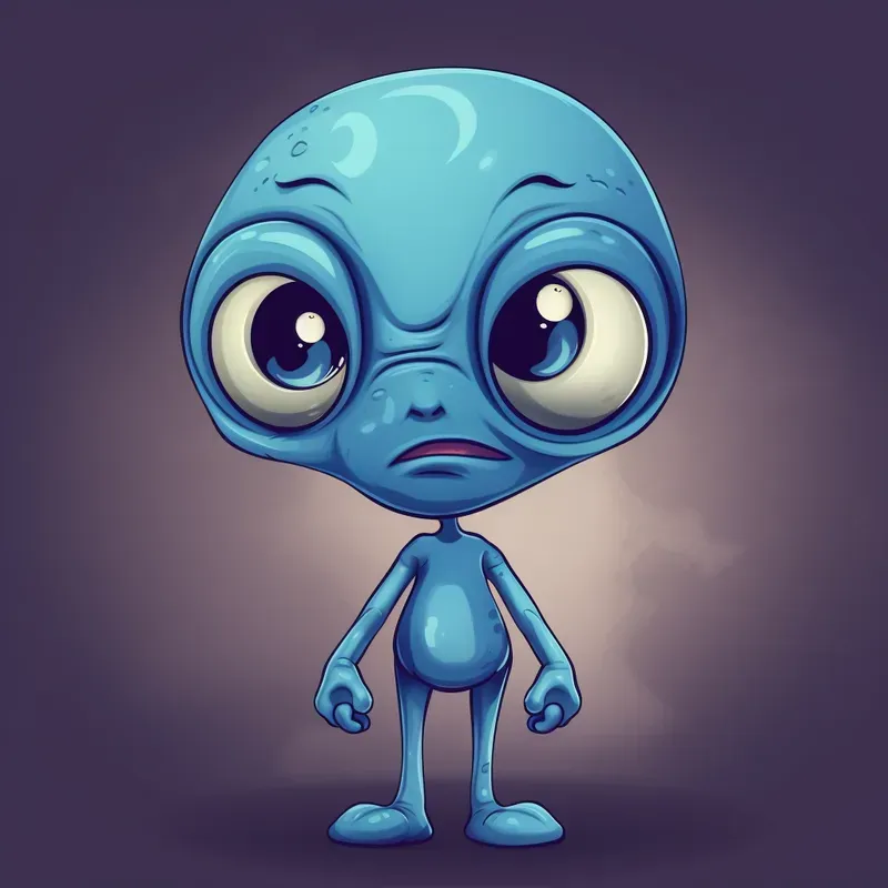 Cute Alien Characters