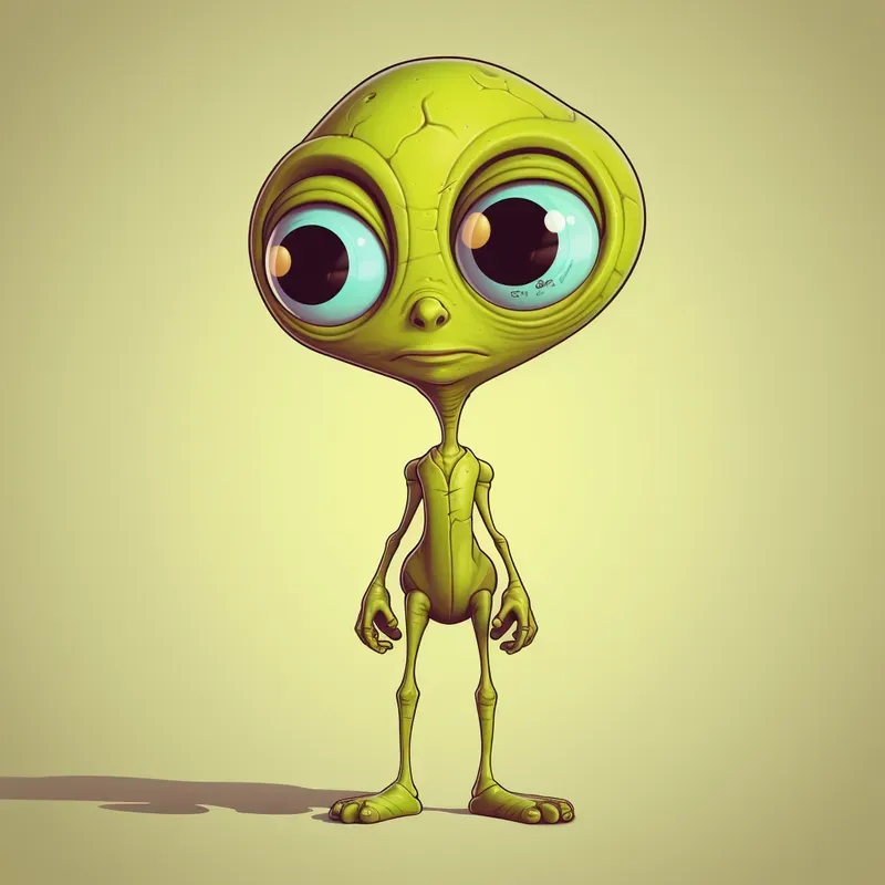 Cute Alien Characters