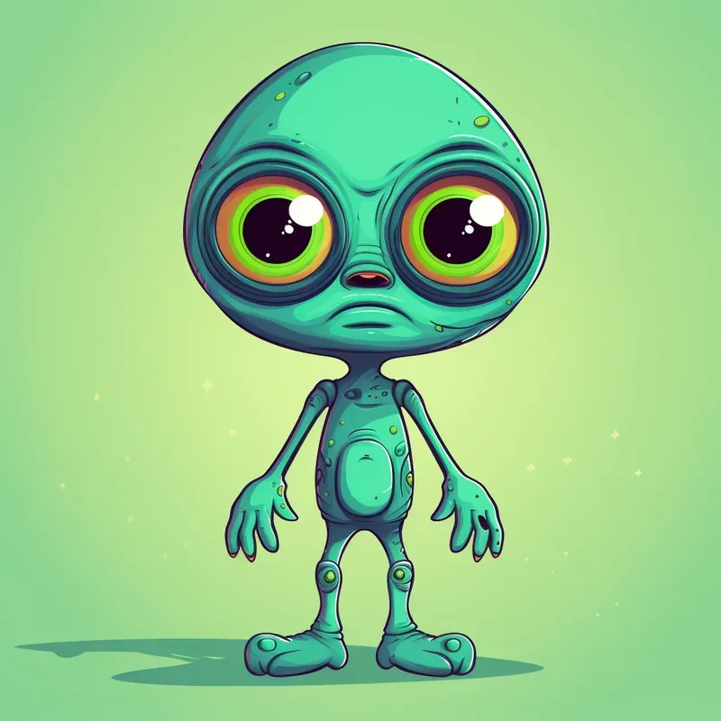 Cute Alien Characters