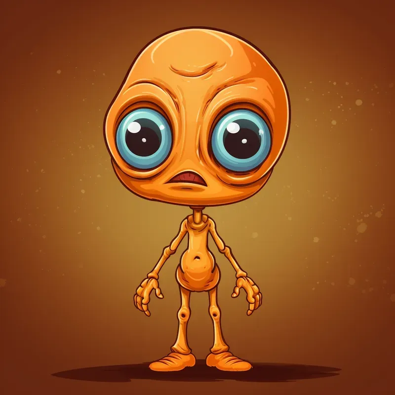 Cute Alien Characters