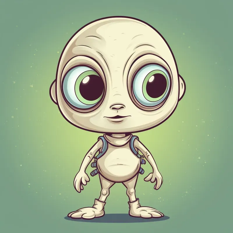 Cute Alien Characters