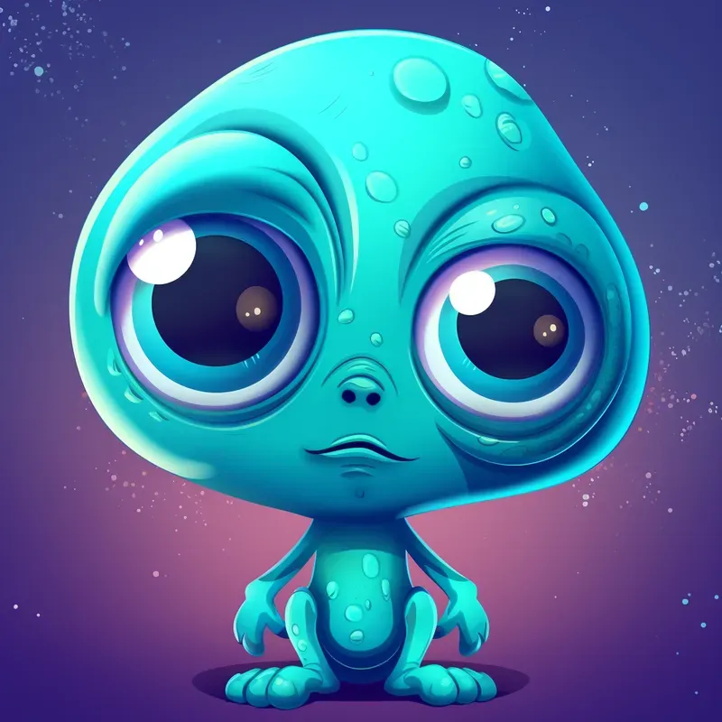 Cute Alien Characters