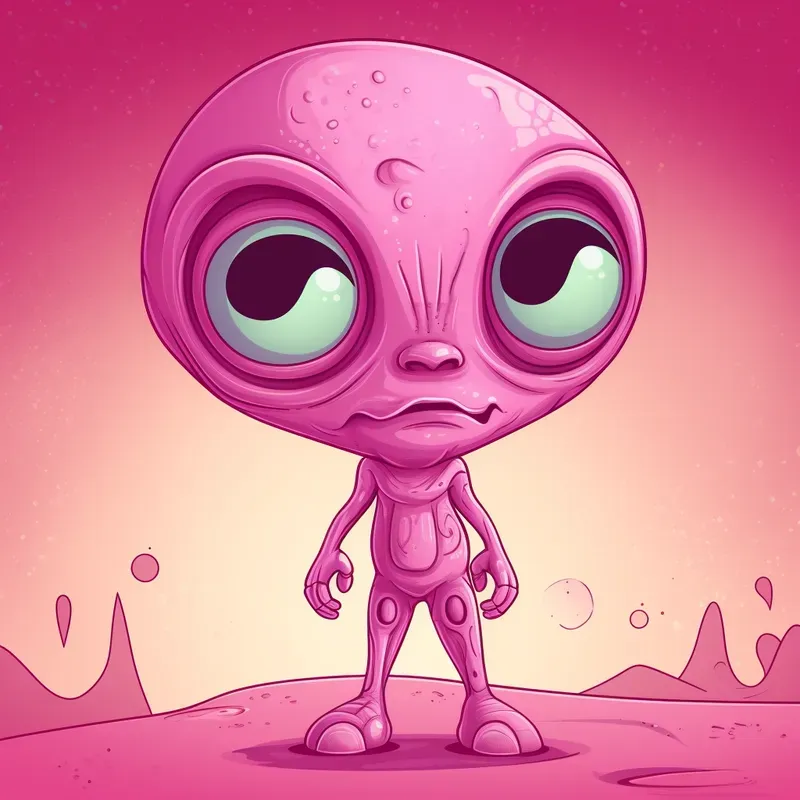 Cute Alien Characters