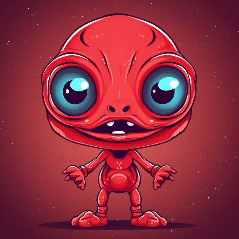 Cute Alien Characters