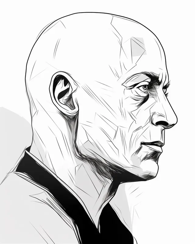 Line Art Vector Portraits