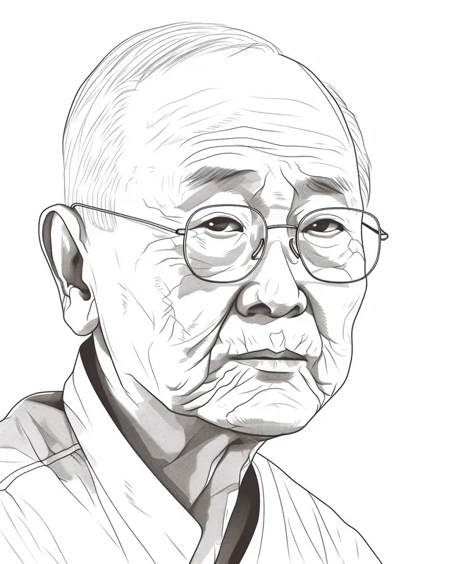 Line Art Vector Portraits