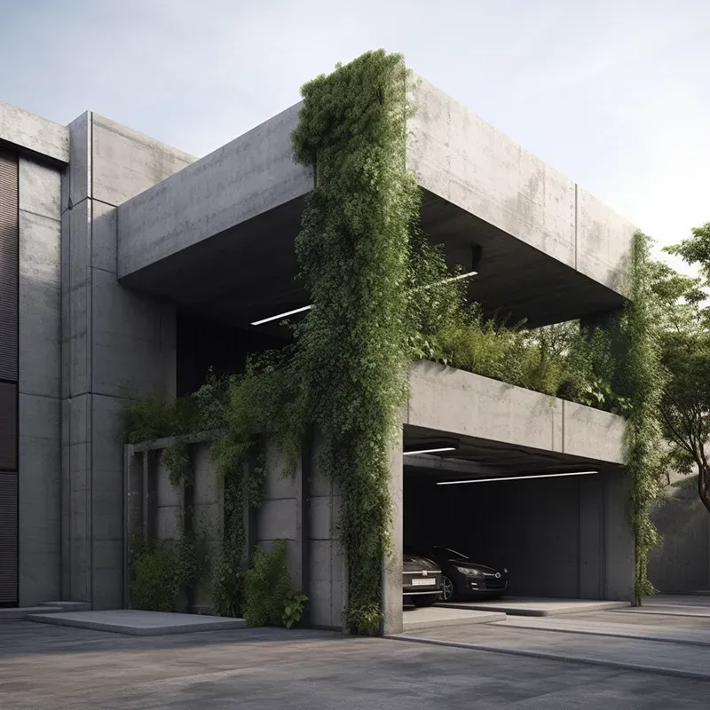 Eco Brutalist Architectures