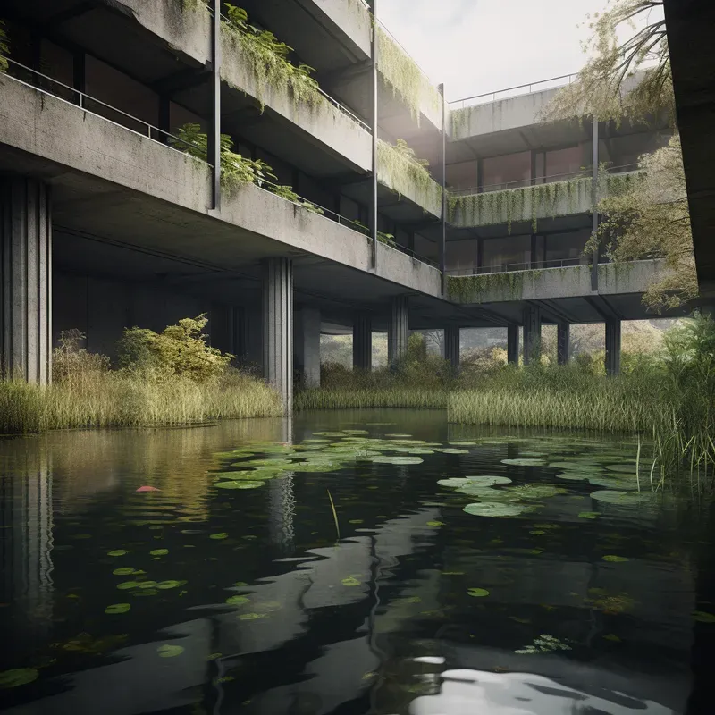 Eco Brutalist Architectures