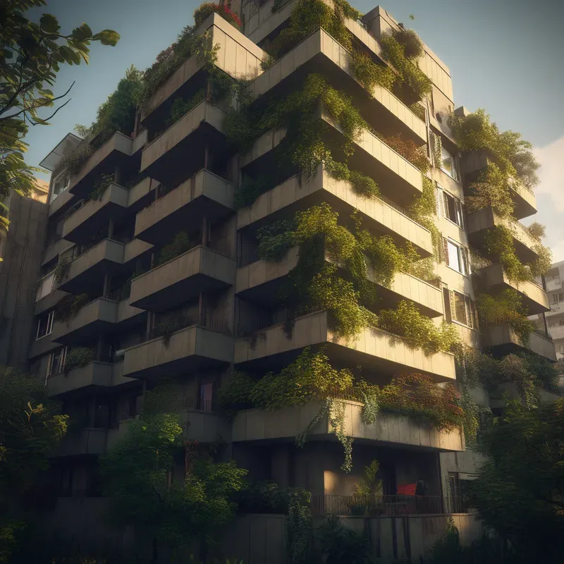 Eco Brutalist Architectures