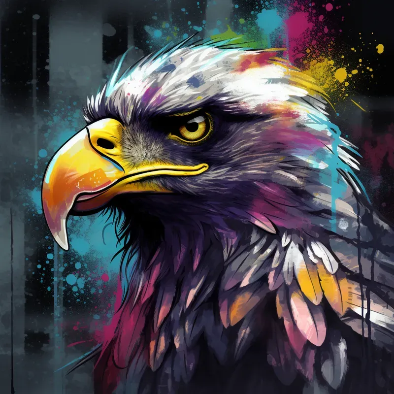 Graffiti Style Animals