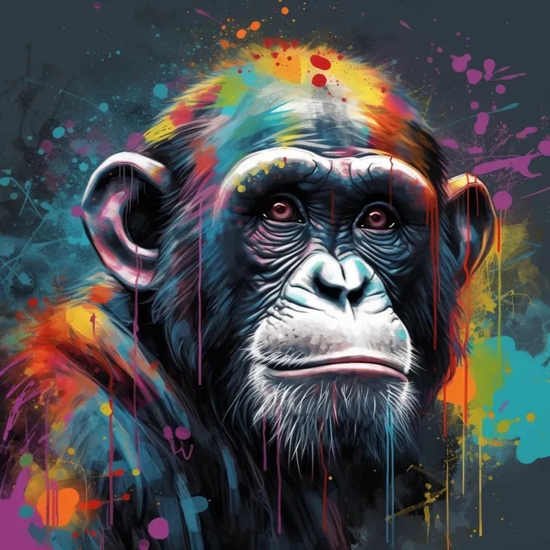 Graffiti Style Animals
