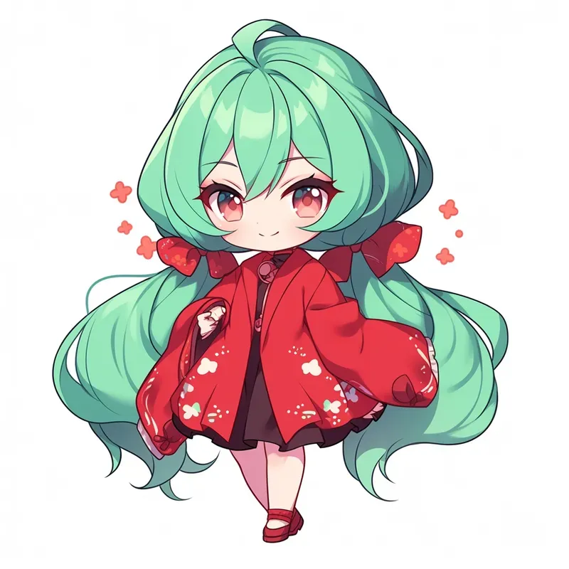 Chibi Style Anime Characters