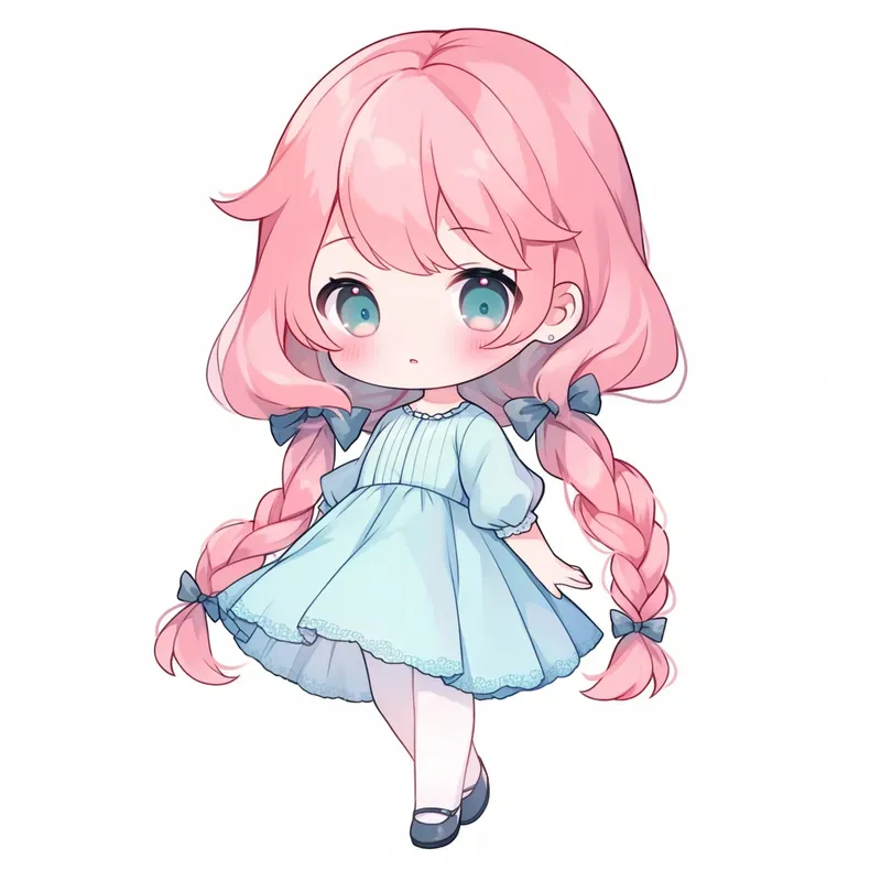 Chibi Style Anime Characters