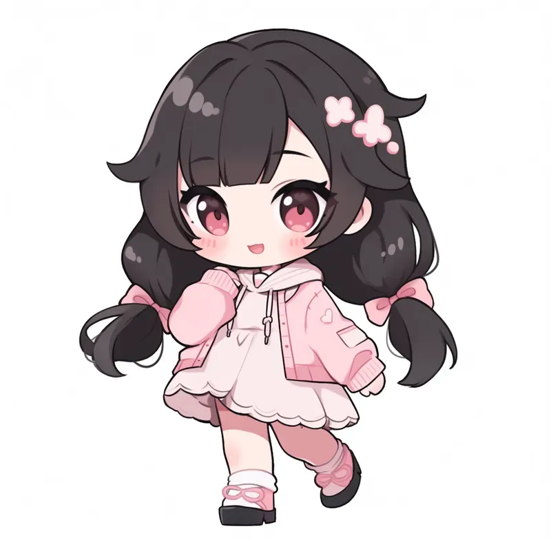 Chibi Style Anime Characters