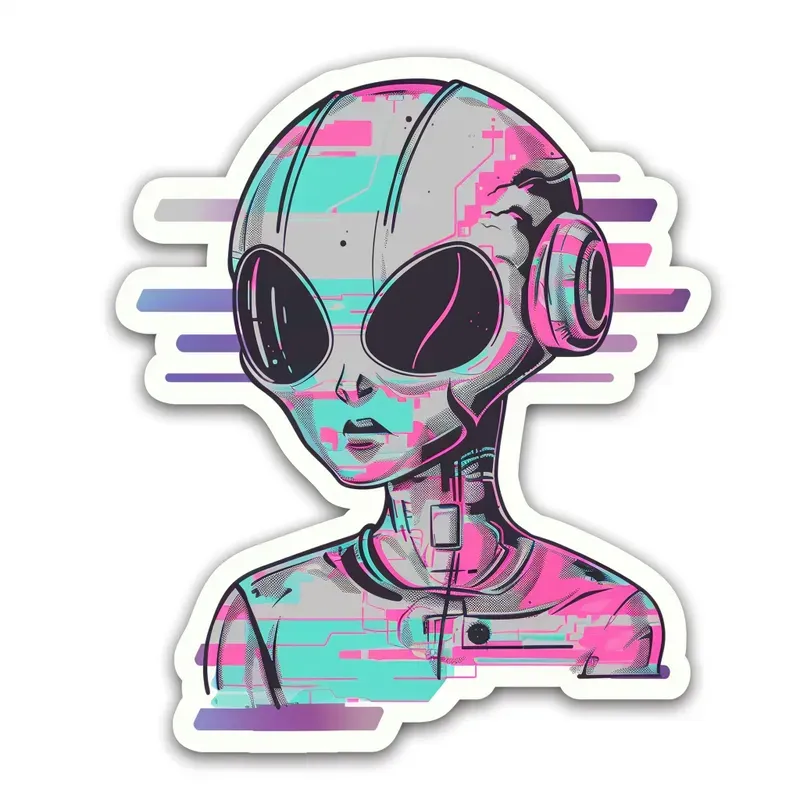 Vaporwave Stickers