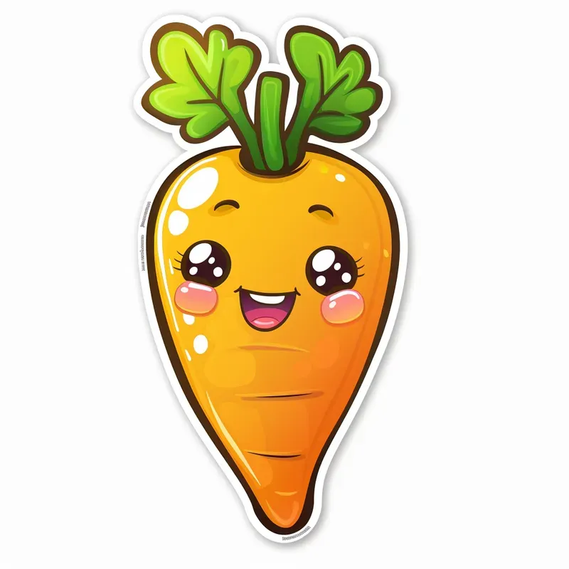 Kawaii Fruit Stickers