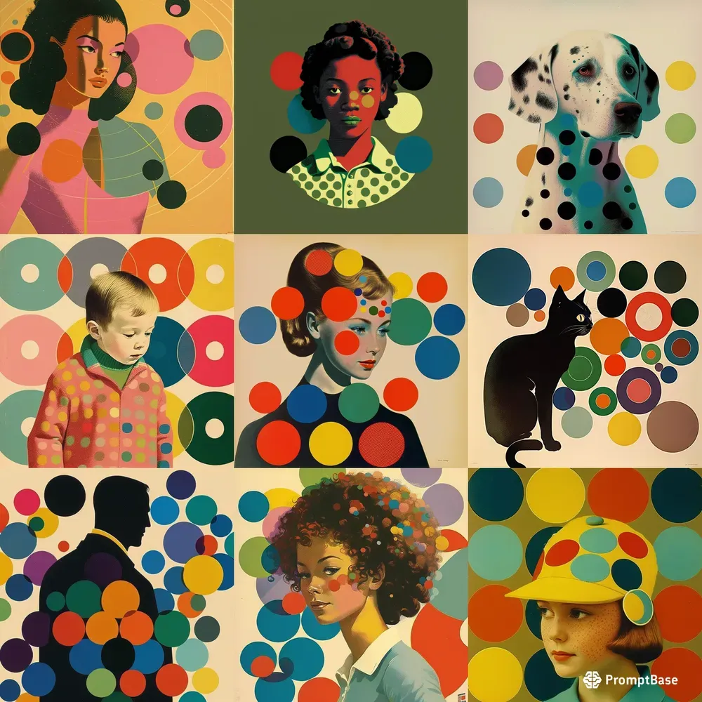 Multiple Color Of Circle