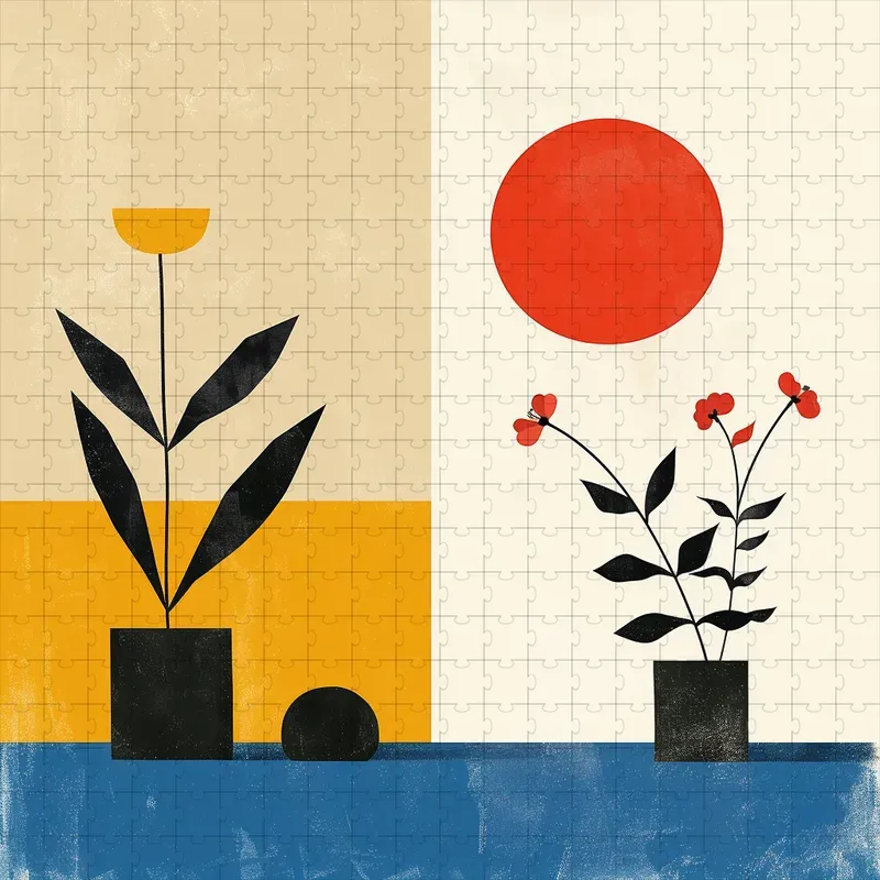 Abstract Minimal Illustrations