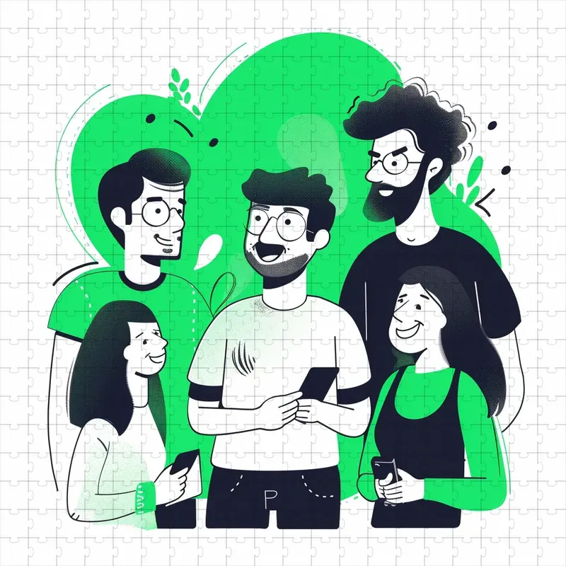 Website Action Illustrations