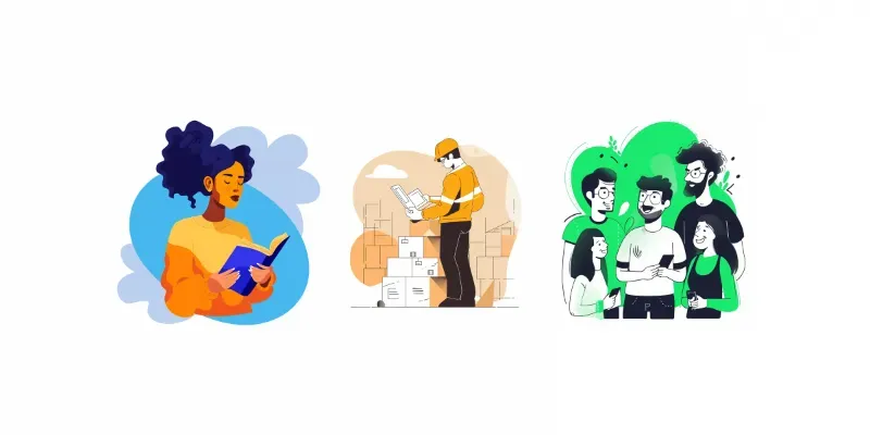 Website Action Illustrations generated by undefined