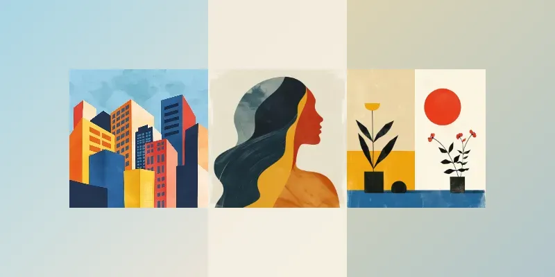 Abstract Minimal Illustrations generated by undefined