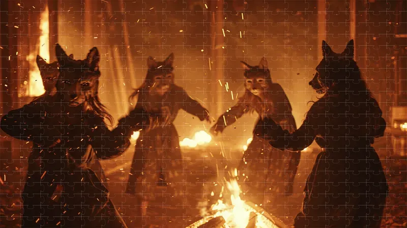 Horror Film Cinematic Scenes