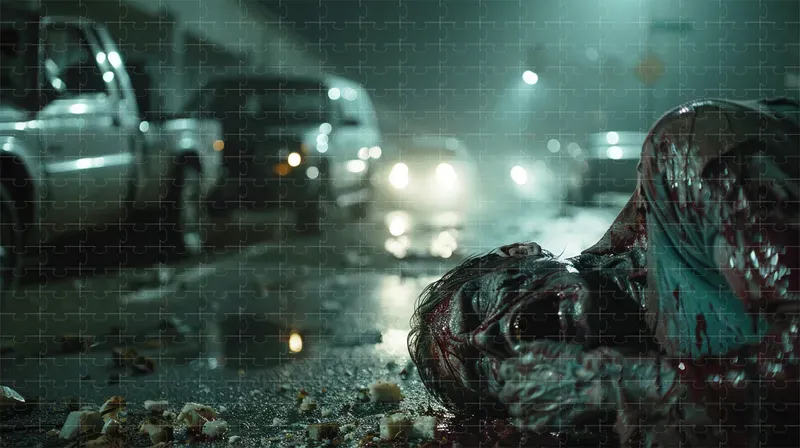 Horror Film Cinematic Scenes