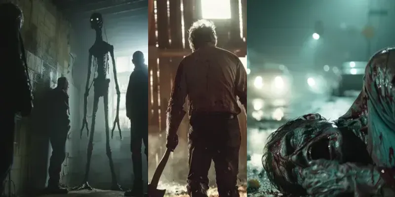 Horror Film Cinematic Scenes generated by undefined