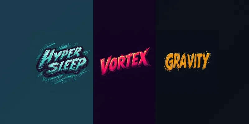 Custom Lettering Logos generated by undefined