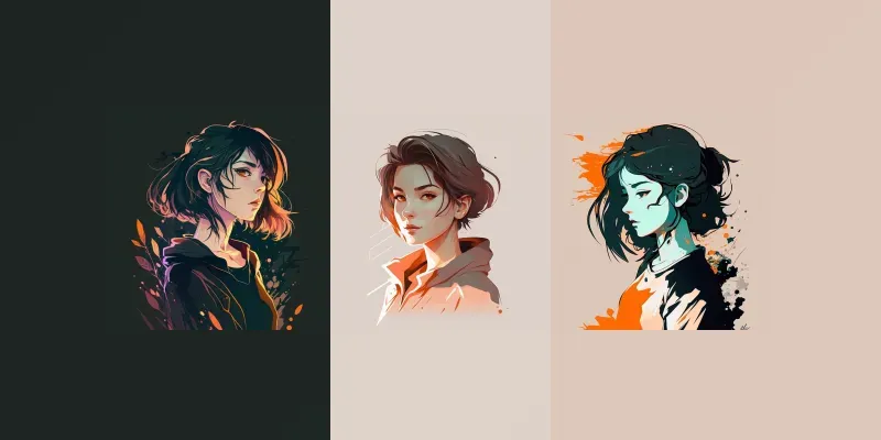 Female Anime Style Avatars generated by undefined