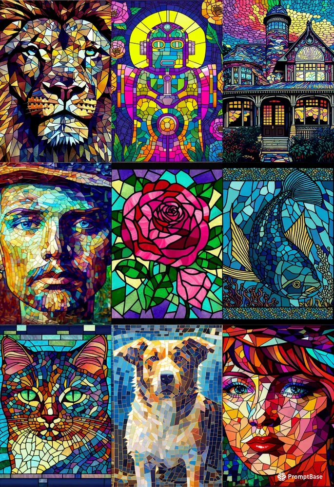 Unique Mosaic Art