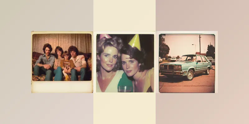 70s Polaroid Style generated by undefined
