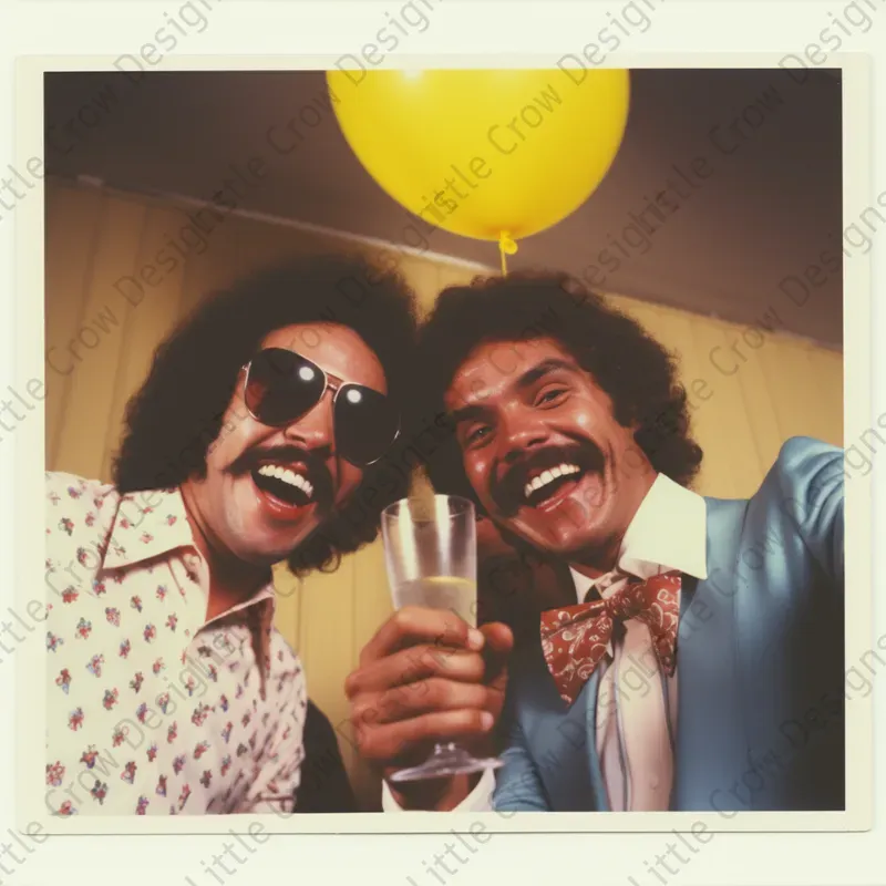 70s Polaroid Style