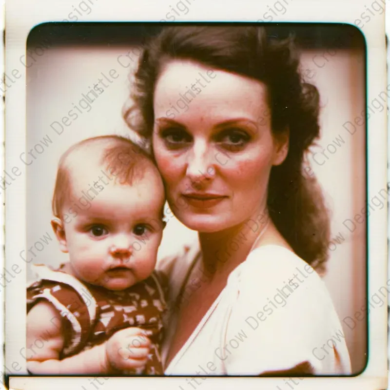 70s Polaroid Style