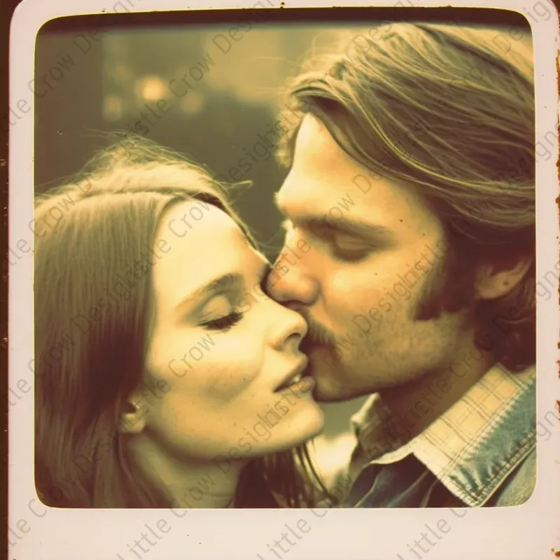 70s Polaroid Style
