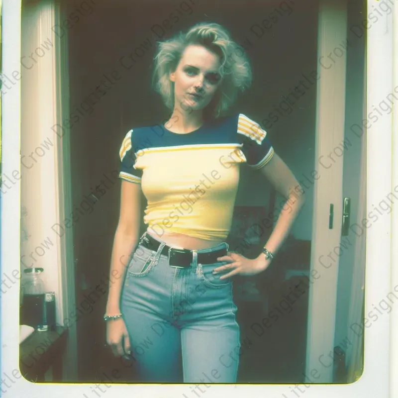 70s Polaroid Style