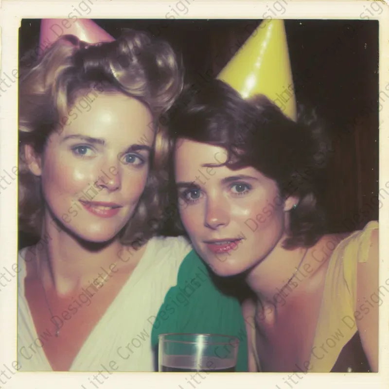 70s Polaroid Style