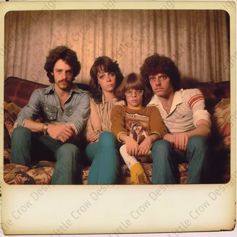70s Polaroid Style