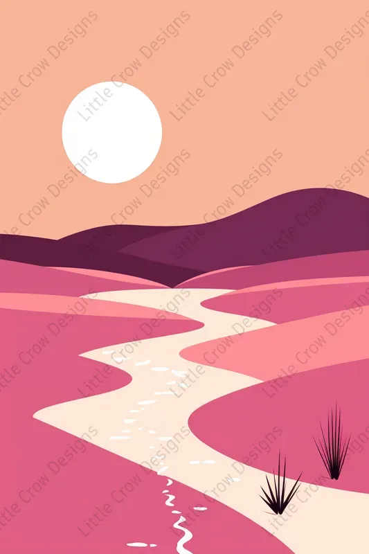 Graphic Landscape Posters